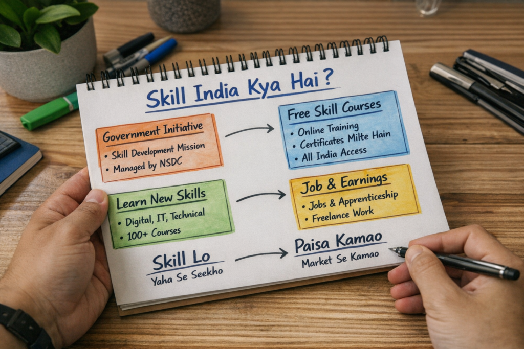 India Skills Digital online course training India
