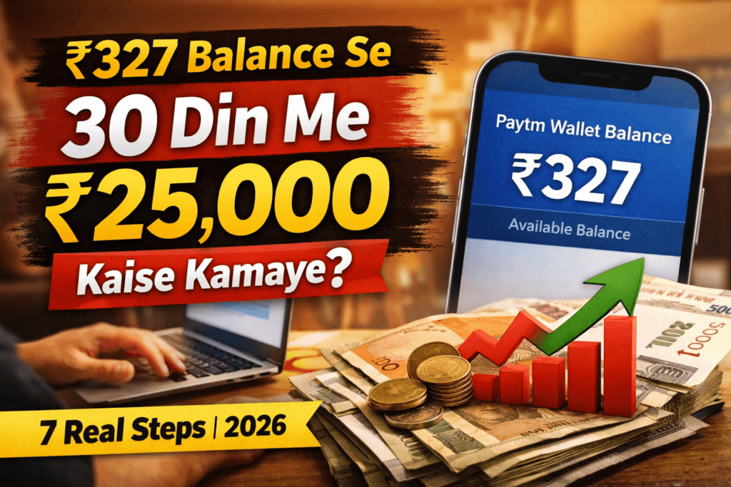 30 din me 25000 kaise kamaye income breakdown and 7 real steps guide