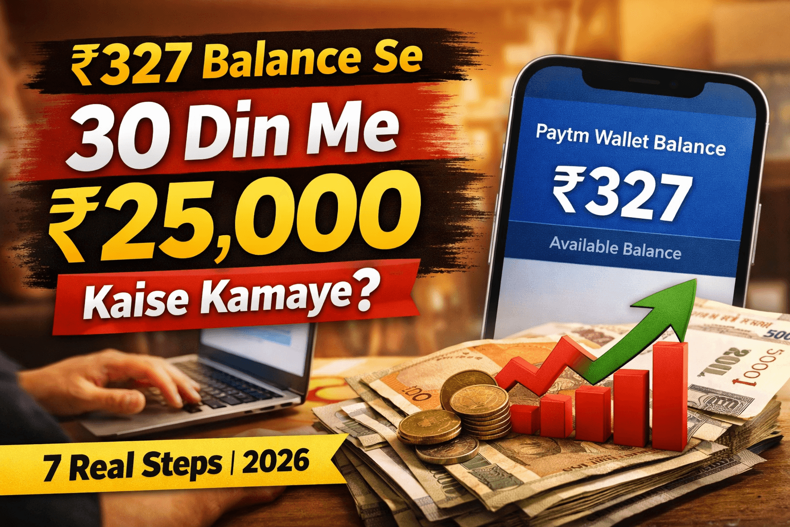 30 din me 25000 kaise kamaye income breakdown and 7 real steps guide