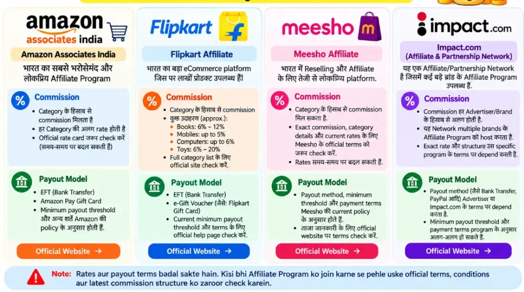 top-affiliate-networks-india-2026