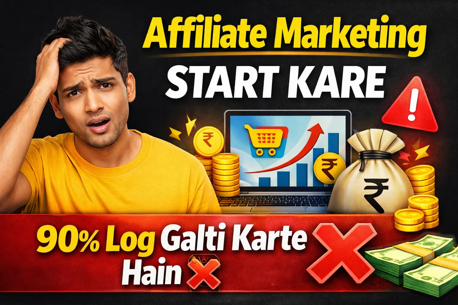 affiliate marketing start kare 7 easy ways beginner guide India