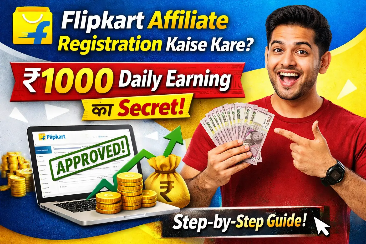 flipkart affiliate registration kaise kare aur paise kaise kamaye