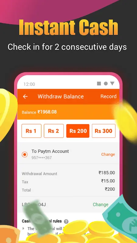 Roz Dhan mobile se paise kamane wala app for students