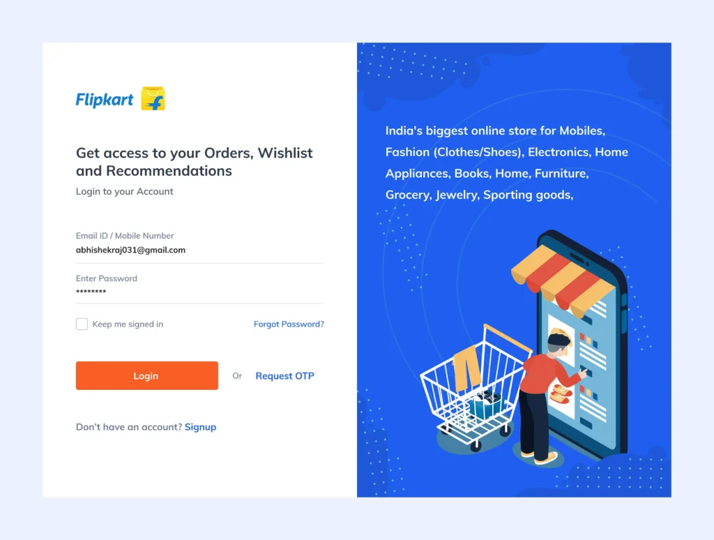 flipkart affiliate login page kaise open kare