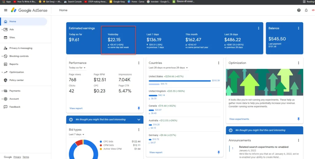 blogging se paise kaise kamaye IPL website traffic adsense earning cricket