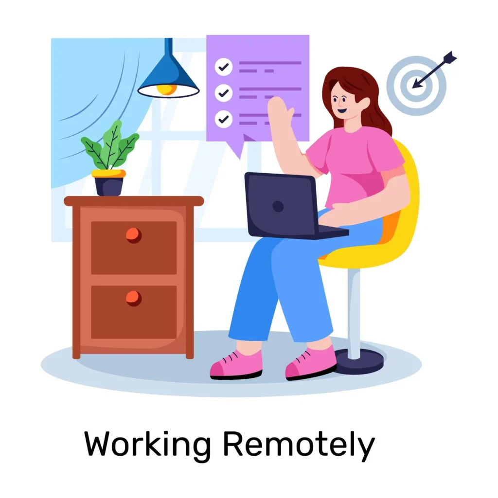 Remote job kya hoti hai work from home concept