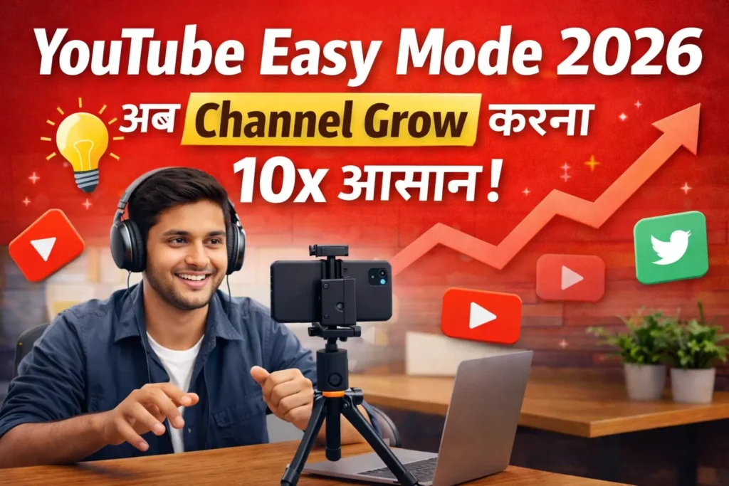 YouTube Easy Mode 2026 channel growth strategy