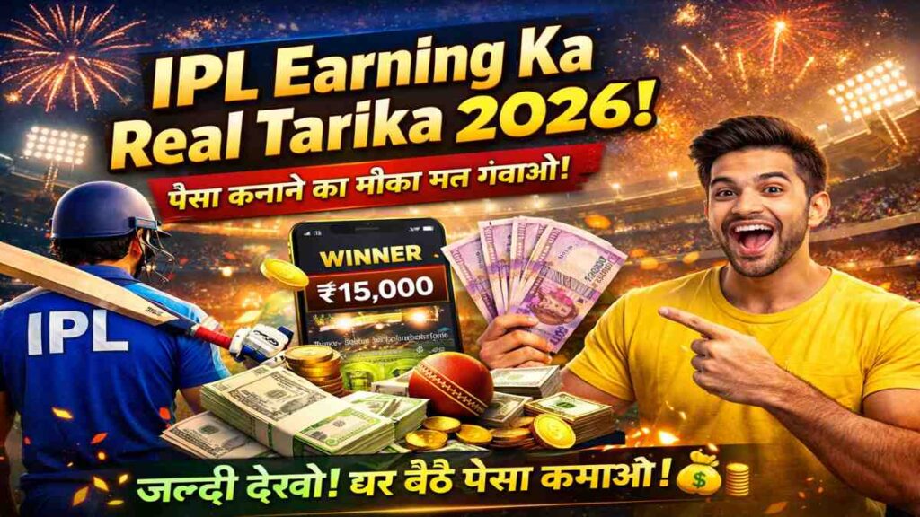 IPL earning kaise kare 2026 thumbnail