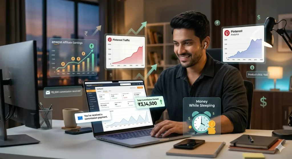 Blogging, Affiliate Marketing और AI Tools से online earning शुरू करें।