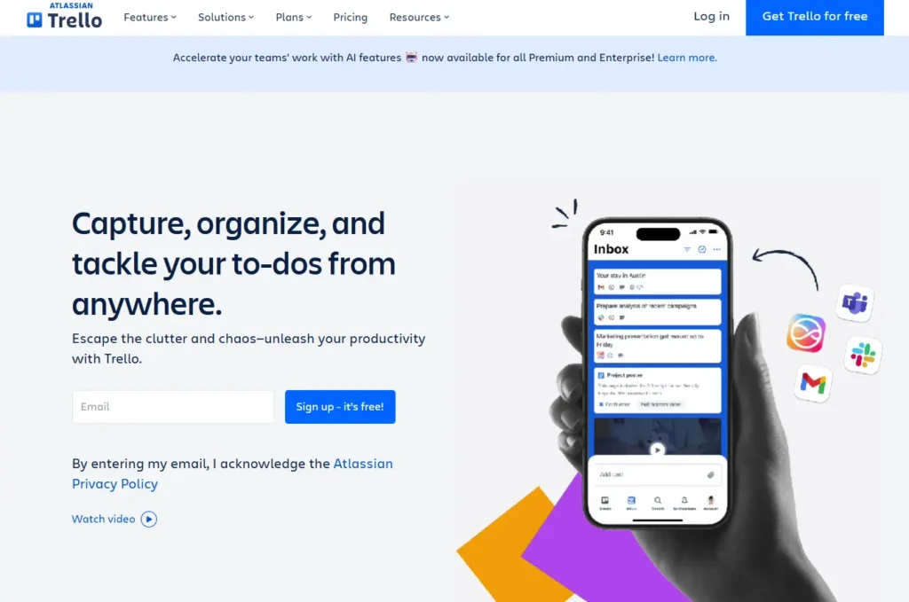 Trello से नए Business के daily tasks और projects manage करते हुए