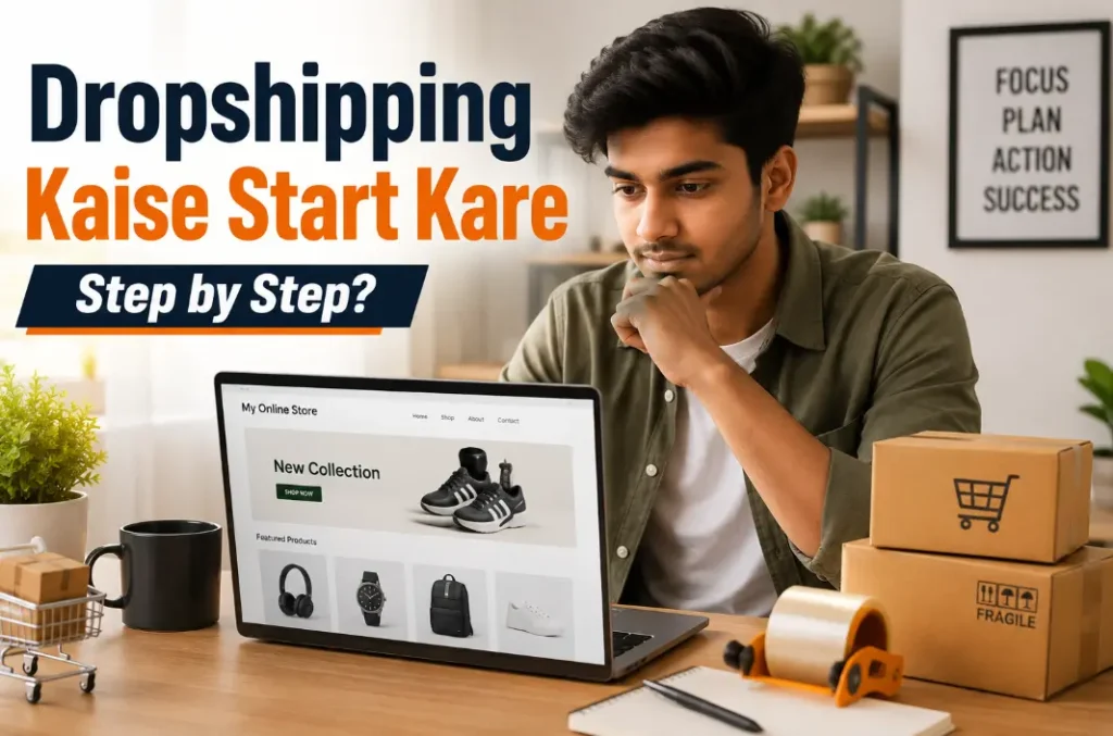 Dropshipping kaise start kare step by step India 2026 beginner guide